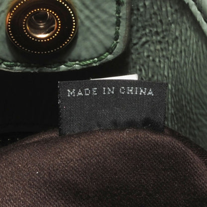 Miu Miu Tessuto Vernice Tote Agave 7 of 9