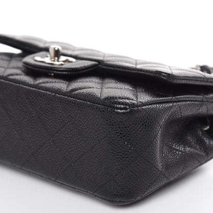 Chanel Caviar Quilted Mini Rectangular Flap Black 9 of 11