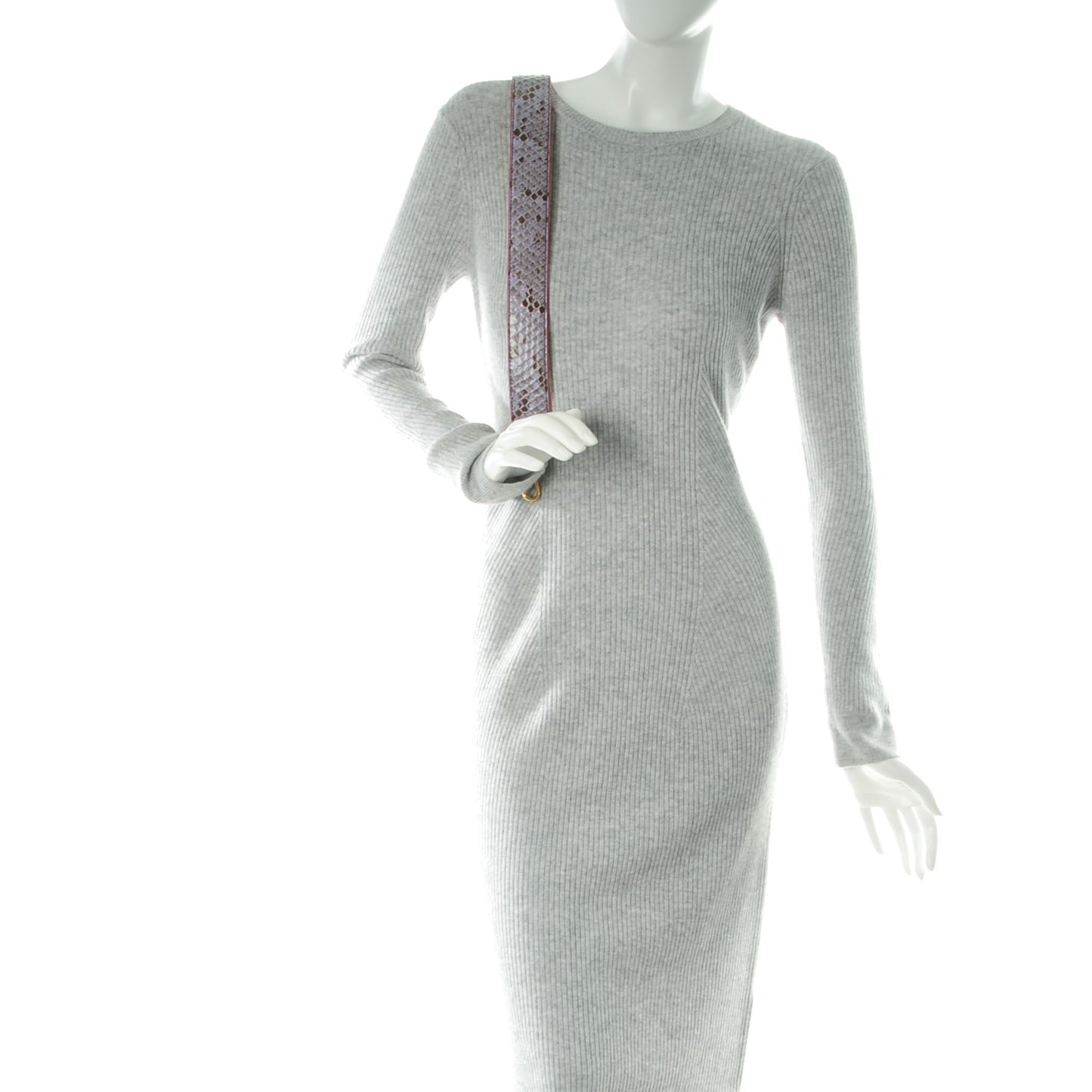 Shiny Python Vitello Dolce Strap You Purple Yellow