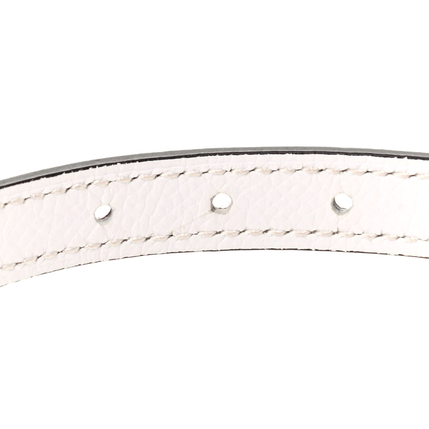 Hermes Epsom Swift 13mm Focus Belt 75 Etoupe White 4 of 5