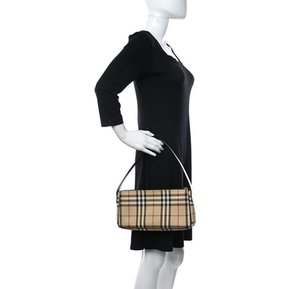 Burberry House Check Large Pochette Black 2 of 9