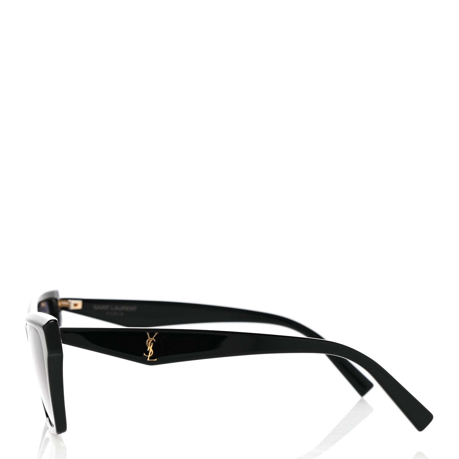 Saint Laurent New Wave SLM103 Kate Cat Eye Sunglasses Black 3 of 8