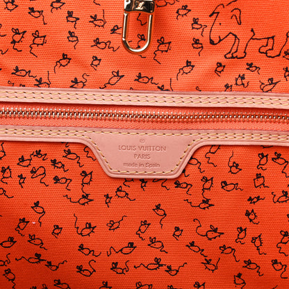 Louis Vuitton Catogram Neverfull MM Marron 9 of 11