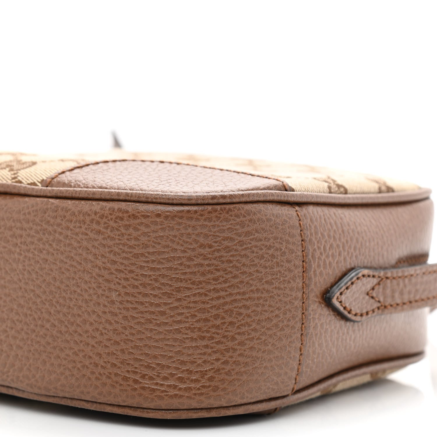 Gucci Monogram Mini Bree Messenger Bag Beige Tabacco 10 of 10