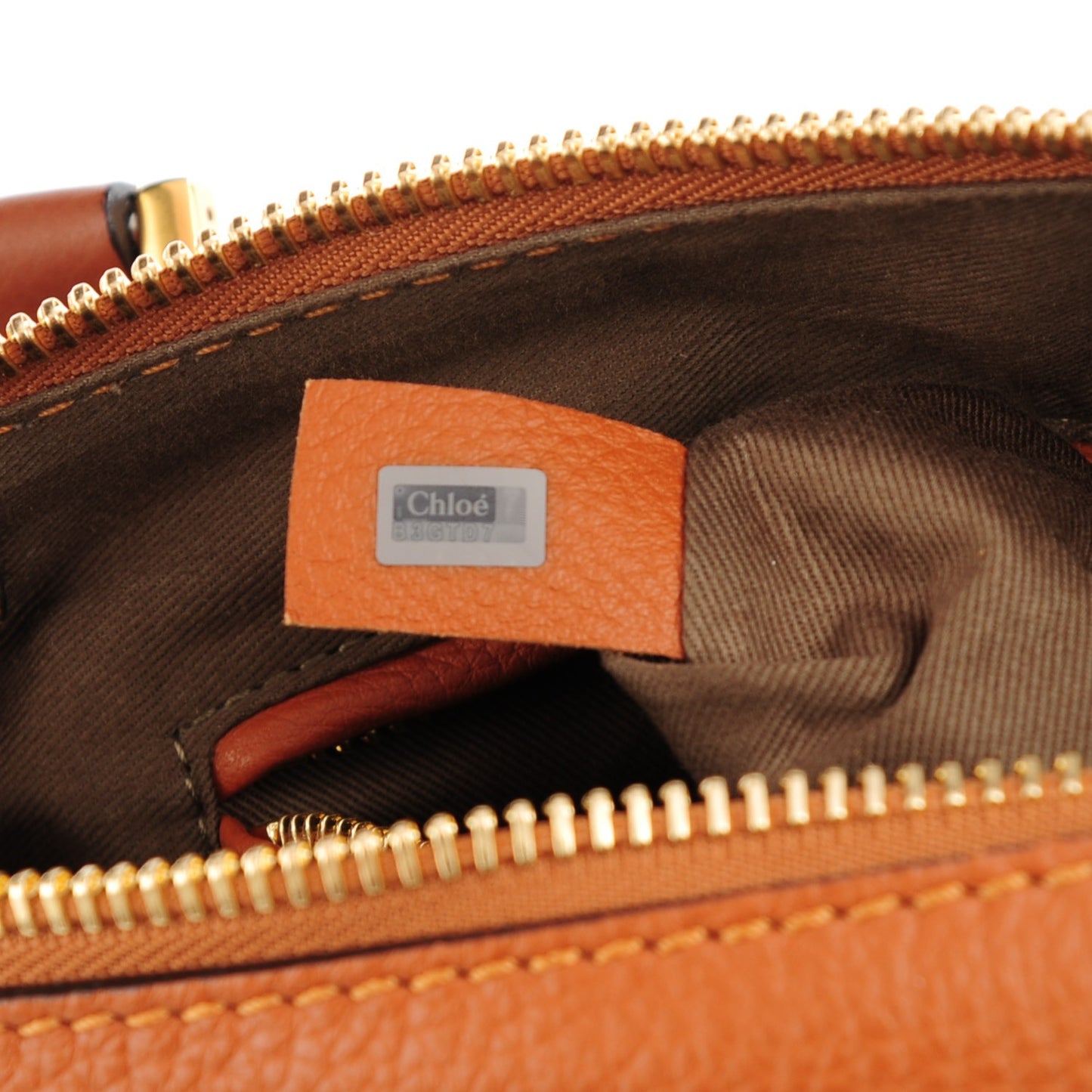 Calfskin Medium Marcie Satchel Tan