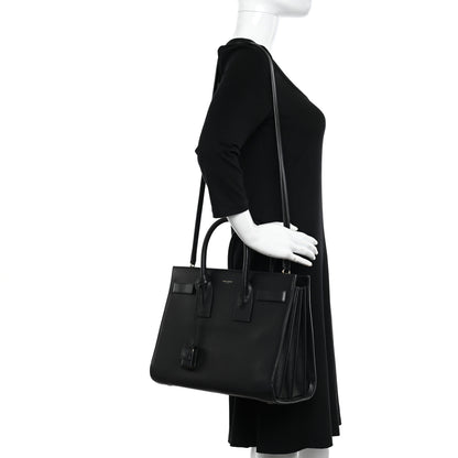 Saint Laurent Calfskin Small Sac De Jour Black 2 of 13