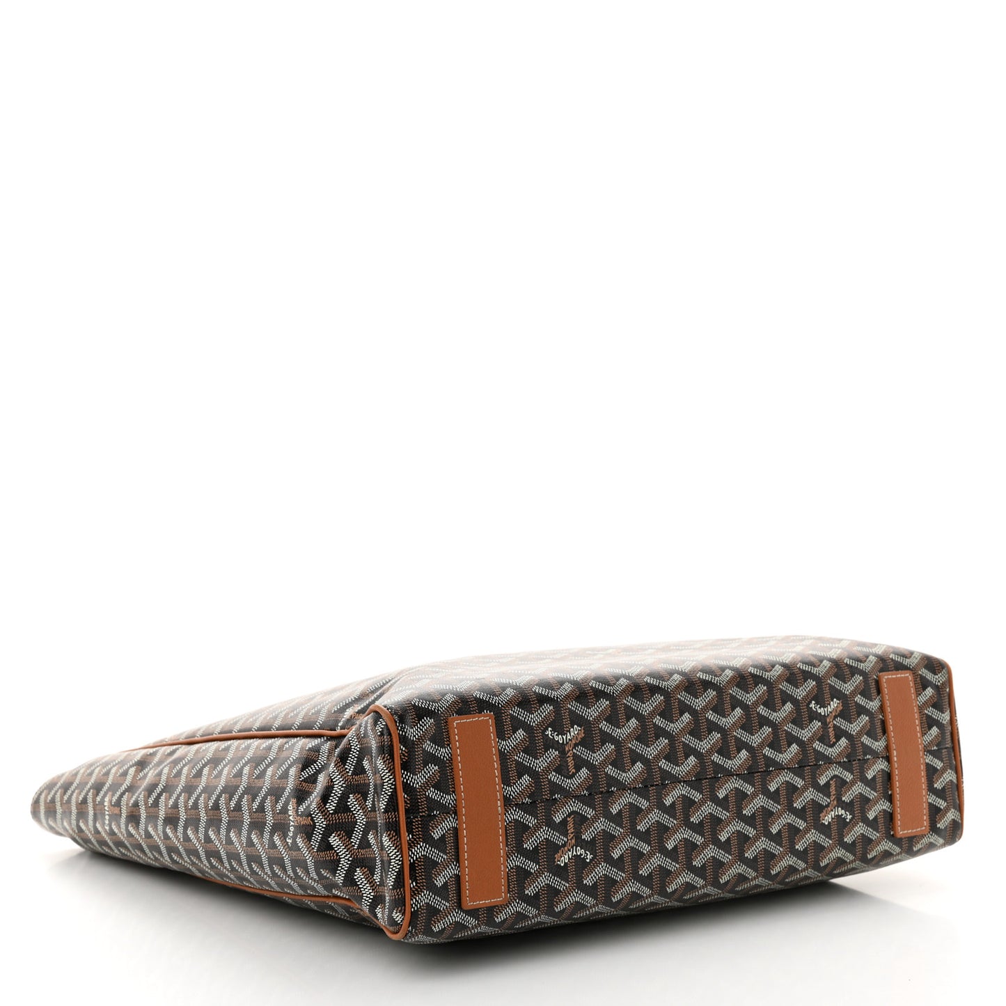 Goyardine Voltaire III Tote Black Gold