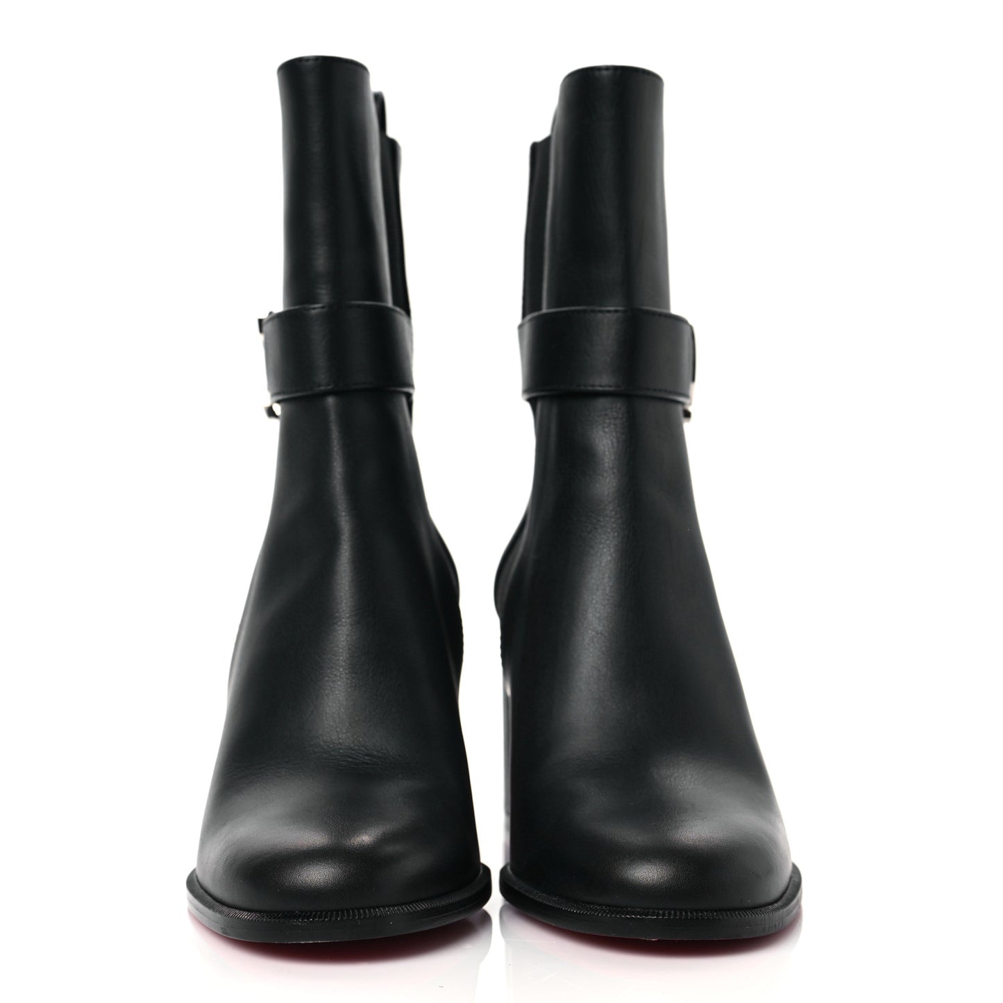Calfskin 70 Chelsea Ankle Boots 37.5 Black