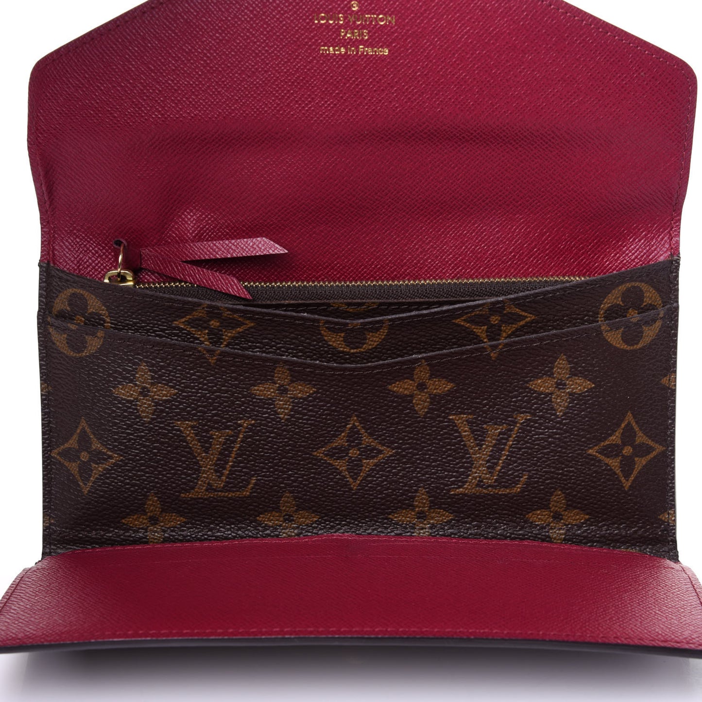 Monogram Josephine Wallet Fuchsia