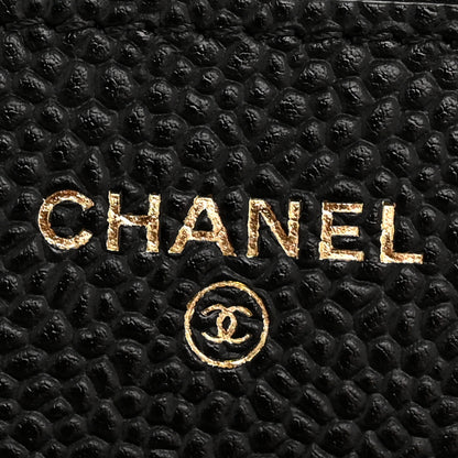 Chanel Caviar Quilted Wallet on Chain WOC Black 6 of 11