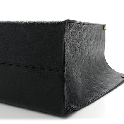 Louis Vuitton Empreinte Monogram Giant Onthego GM Black 9 of 11