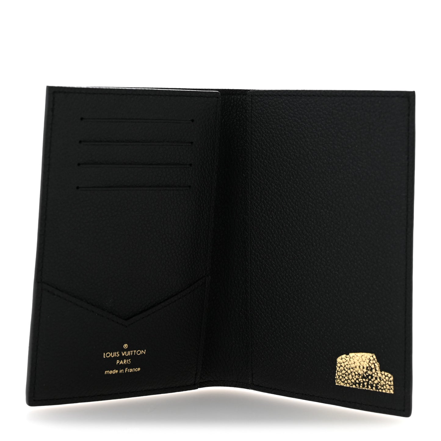 Empreinte Monogram Passport Cover Black