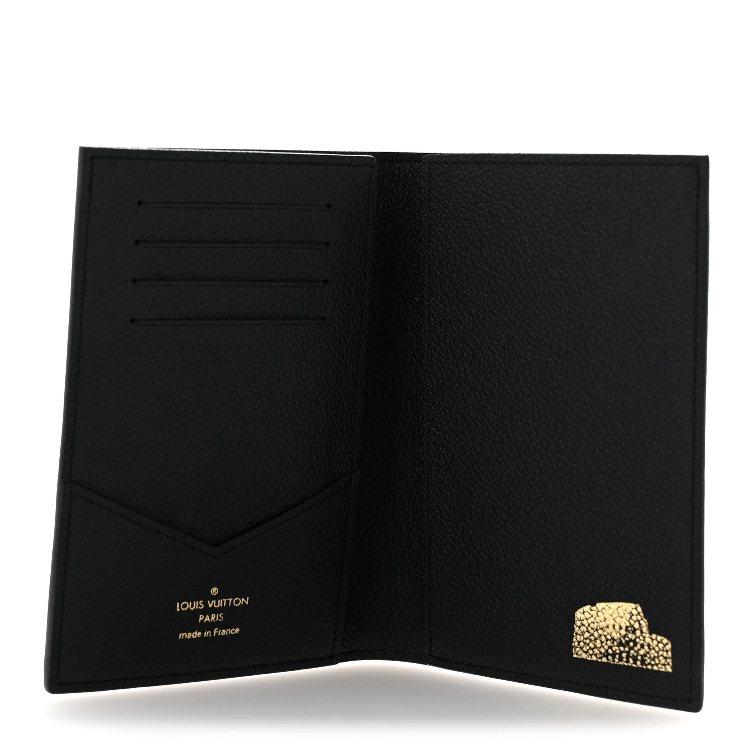Louis Vuitton Empreinte Monogram Passport Cover Black 5 of 7