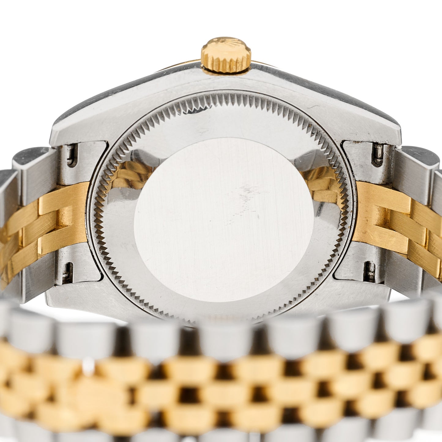 Stainless Steel 18K Yellow Gold Diamond 31mm Oyster Perpetual Datejust Watch Champagne 178273