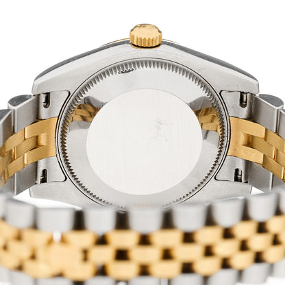 Rolex Stainless Steel 18K Yellow Gold Diamond 31mm Oyster Perpetual Datejust Watch Champagne 178273 4 of 5