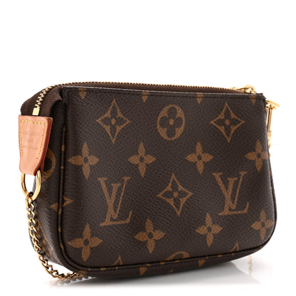 Louis Vuitton Monogram Mini Pochette Accessories 3 of 9