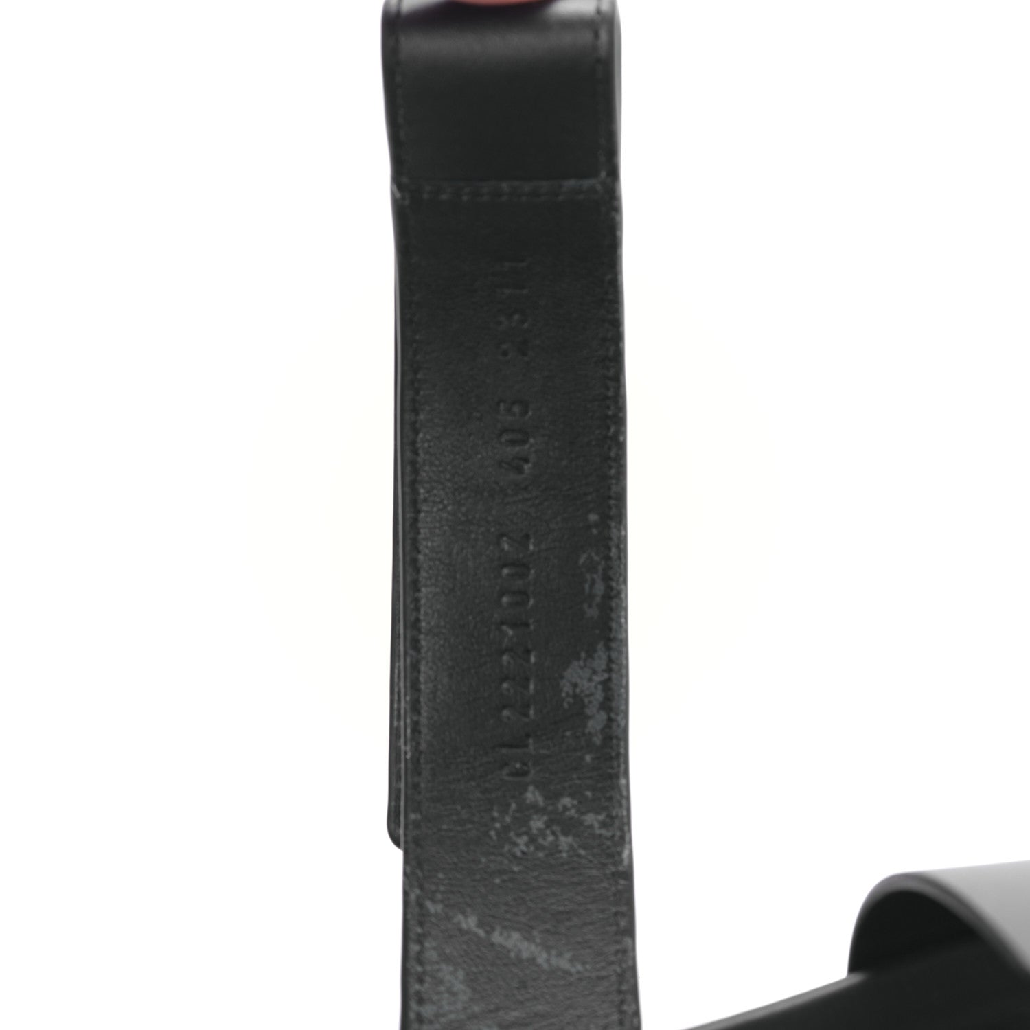 Hermes Calfskin Womens Chypre Sandals 40.5 Black 8 of 8