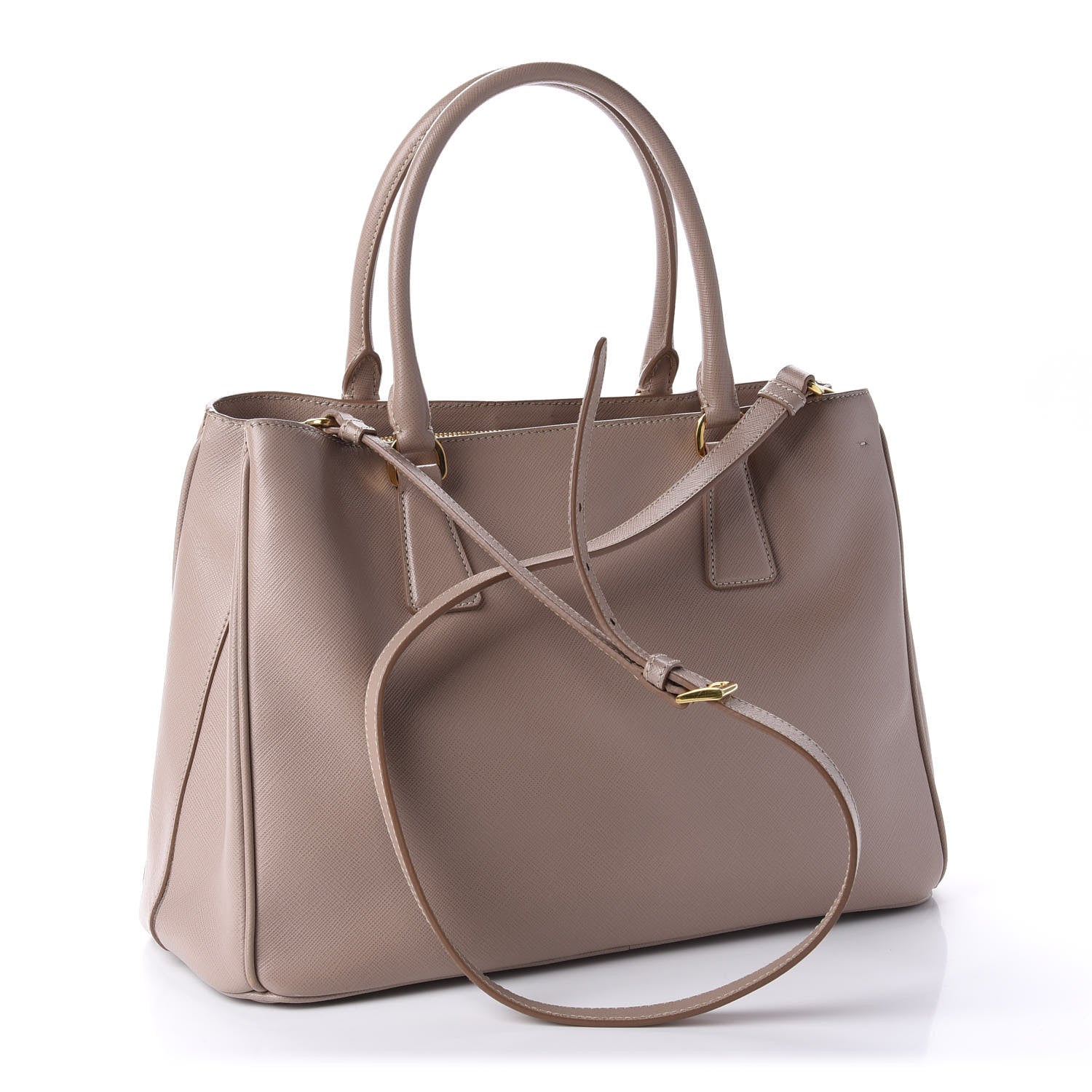 Prada Saffiano Lux Medium Tote Cammeo 4 of 11