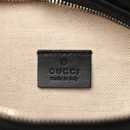 Gucci Calfskin GG Tennis Embossed Pocket Belt Bag Black 6 of 10