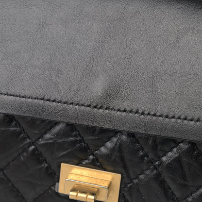 Chanel Aged Calfskin Quilted 2.55 Reissue 225 Flap Black 12 of 12