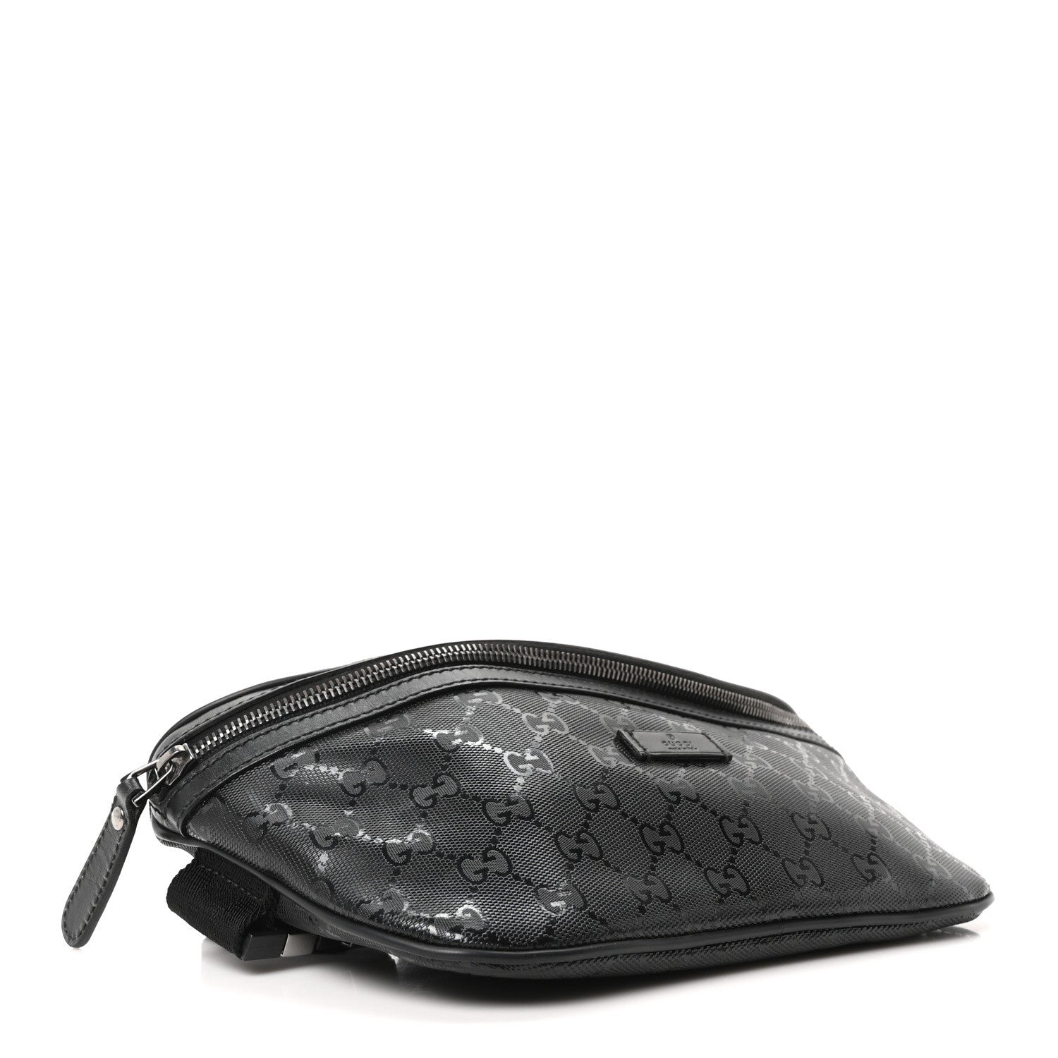 Gucci Imprime Monogram Belt Bag Black 4 of 10