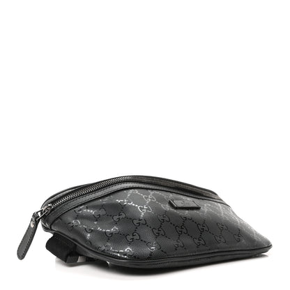 Gucci Imprime Monogram Belt Bag Black 4 of 10