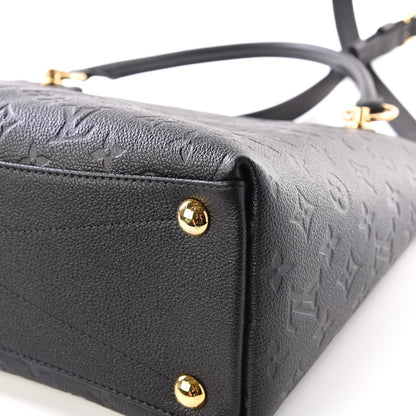 Louis Vuitton Empreinte V Tote MM Black 8 of 10