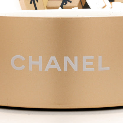 Chanel Glass CC Shopping Bag Snow Globe Gold 5 of 8