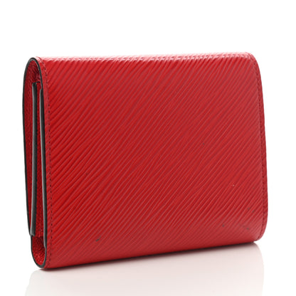 Louis Vuitton Epi Twist Compact Wallet Coquelicot 3 of 7