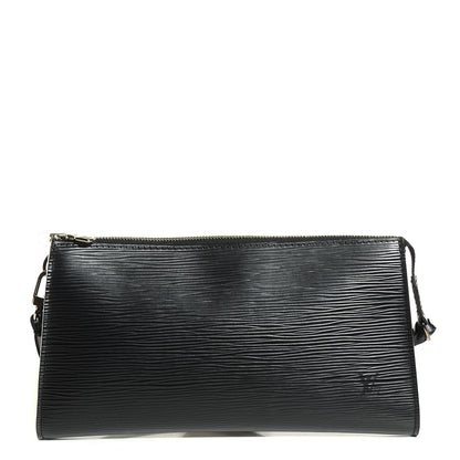 Louis Vuitton Epi Pochette Accessories 24 Black 1 of 7