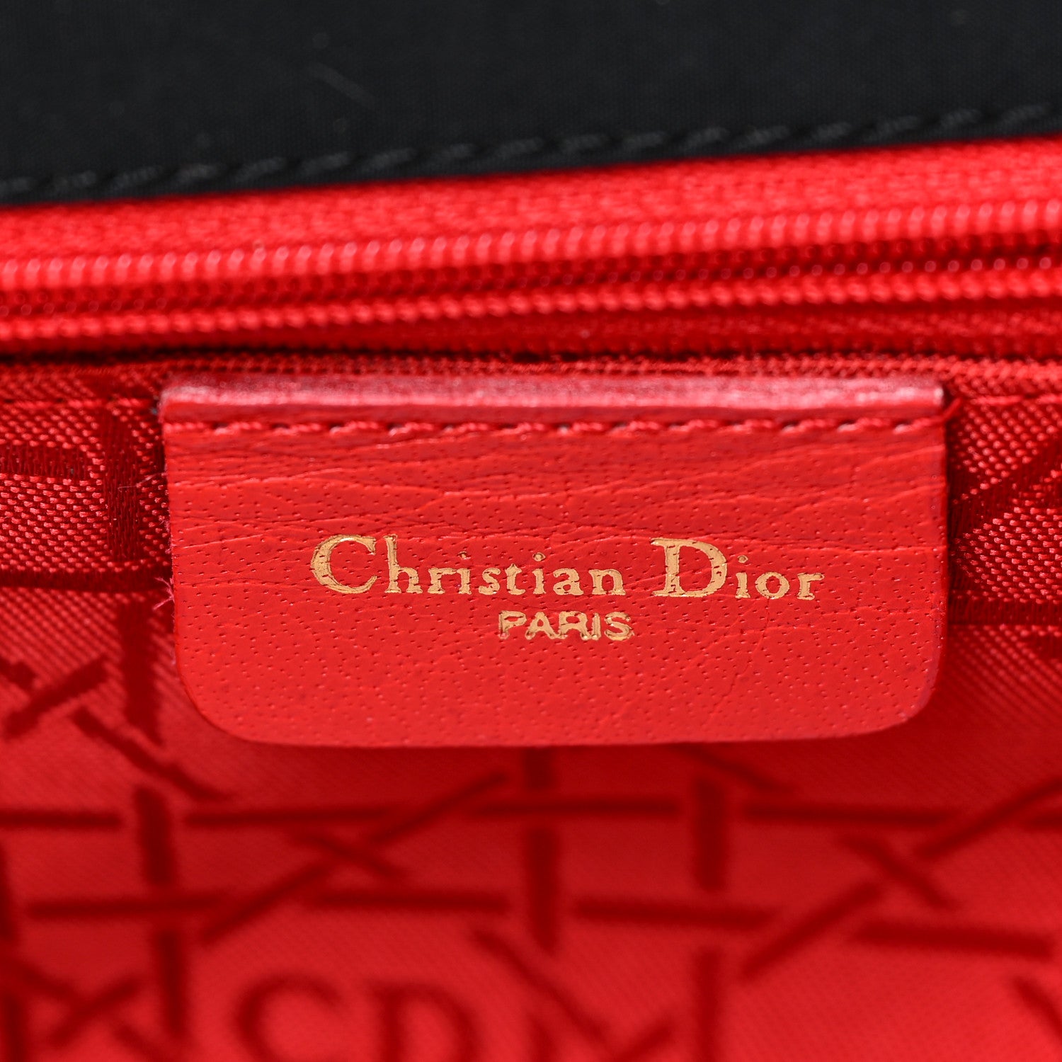 Christian Dior Nylon Cannage Shoulder Bag Black 6 of 11