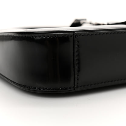 Saint Laurent Patent Calfskin Le 5 A 7 Mini Hobo Black 9 of 11