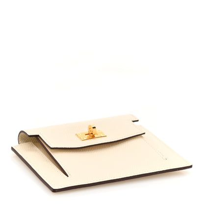 Hermes Epsom Kelly Pocket Compact Wallet Nata 4 of 10