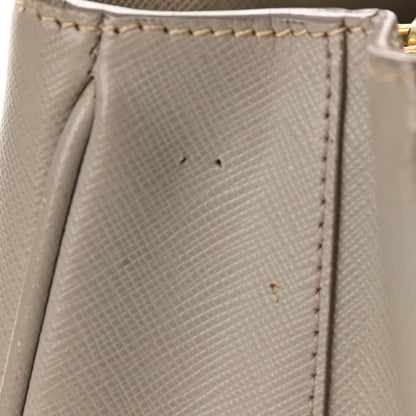 Prada Saffiano Lux Medium Tote Argilla 7 of 11