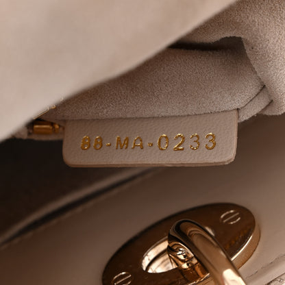 Christian Dior Lambskin Cannage Small My ABCDior Lady Dior Beige 7 of 12
