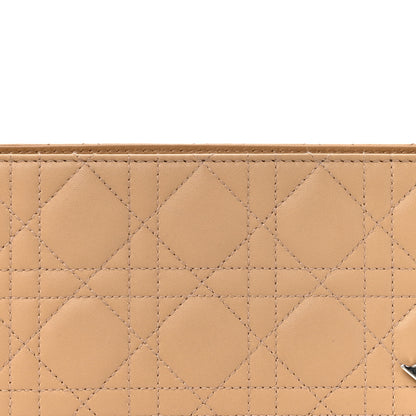Christian Dior Lambskin Cannage Soft Lady Dior East West Beige 8 of 15