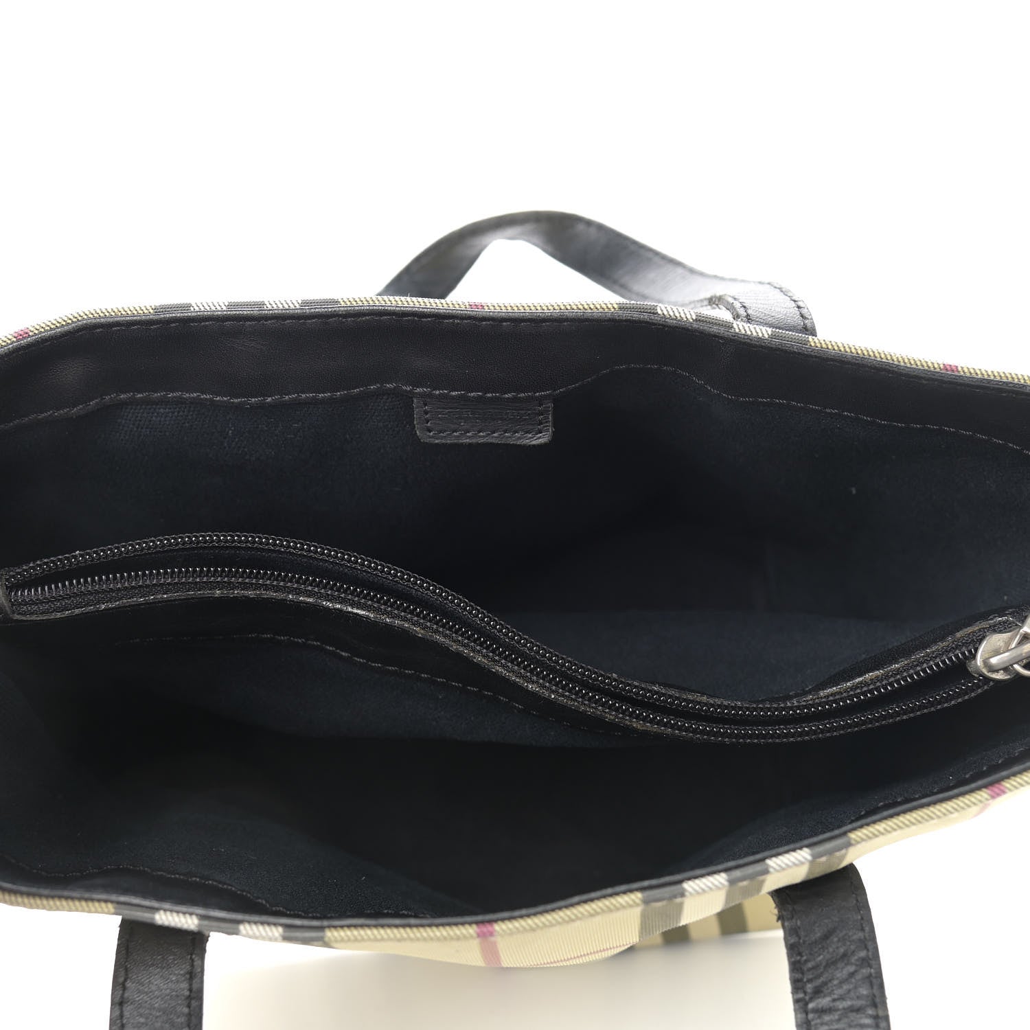 Burberry House Check Small Tote Black 5 of 12