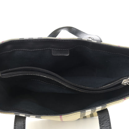 Burberry House Check Small Tote Black 5 of 12