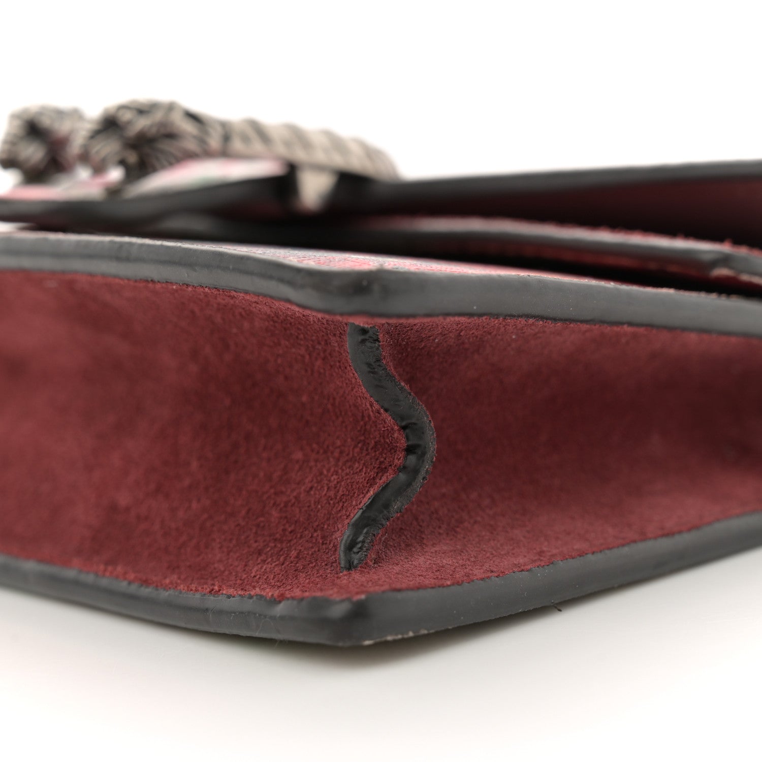 Gucci GG Supreme Monogram Blooms Super Mini Dionysus Shoulder Bag Beige Multicolor Dry Rose 9 of 12