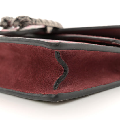 Gucci GG Supreme Monogram Blooms Super Mini Dionysus Shoulder Bag Beige Multicolor Dry Rose 9 of 12