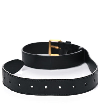 Gucci Calfskin Matelasse GG Marmont Belt Bag 75 30 Black 4 of 11