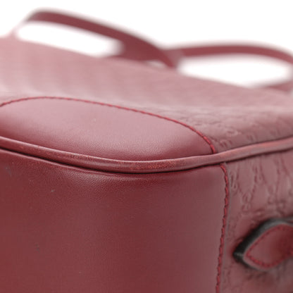 Gucci Microguccissima Mini Bree Messenger Bag Red 11 of 13