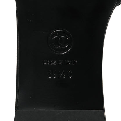 Chanel Lambskin Bow CC Mules 39.5 Black 8 of 11