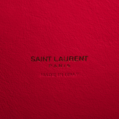 Saint Laurent Calfskin Small Sac De Jour Black Fuchsia 6 of 9