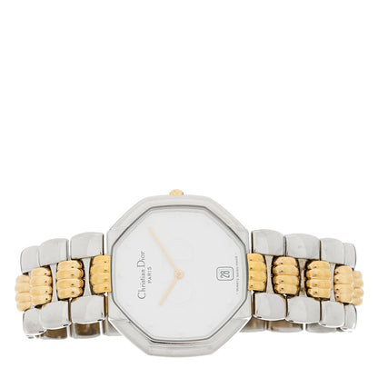 Christian Dior Stainless Steel 32mm Octagon Quartz Watch 2 of 4