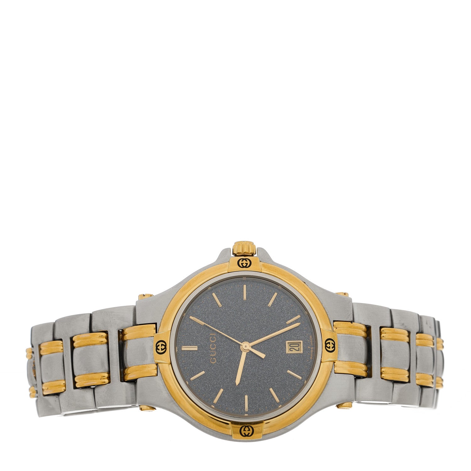 Gucci Stainless Steel 35mm 9040M Quartz Watch Black 2 of 4