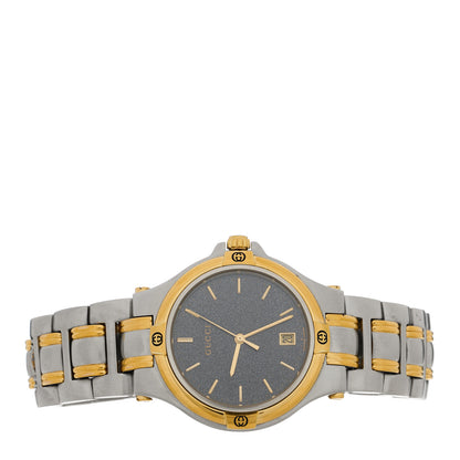 Gucci Stainless Steel 35mm 9040M Quartz Watch Black 2 of 4