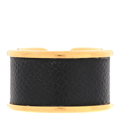 Hermes Madame Calfskin Large Olympe Ring M Black 3 of 6