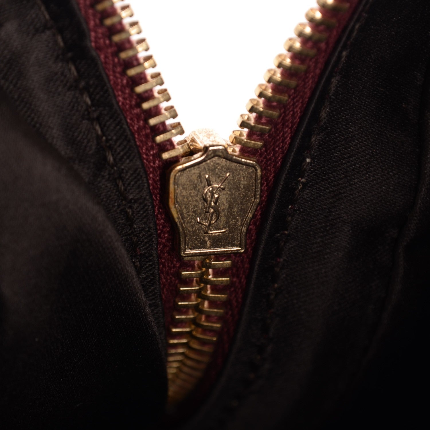 Saint Laurent Calfskin Large Muse Cherry 8 of 9