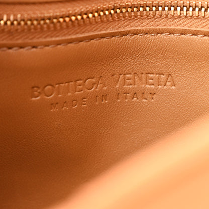 Bottega Veneta Lambskin Maxi Intrecciato Cassette Crossbody Bag Tangerine 6 of 11